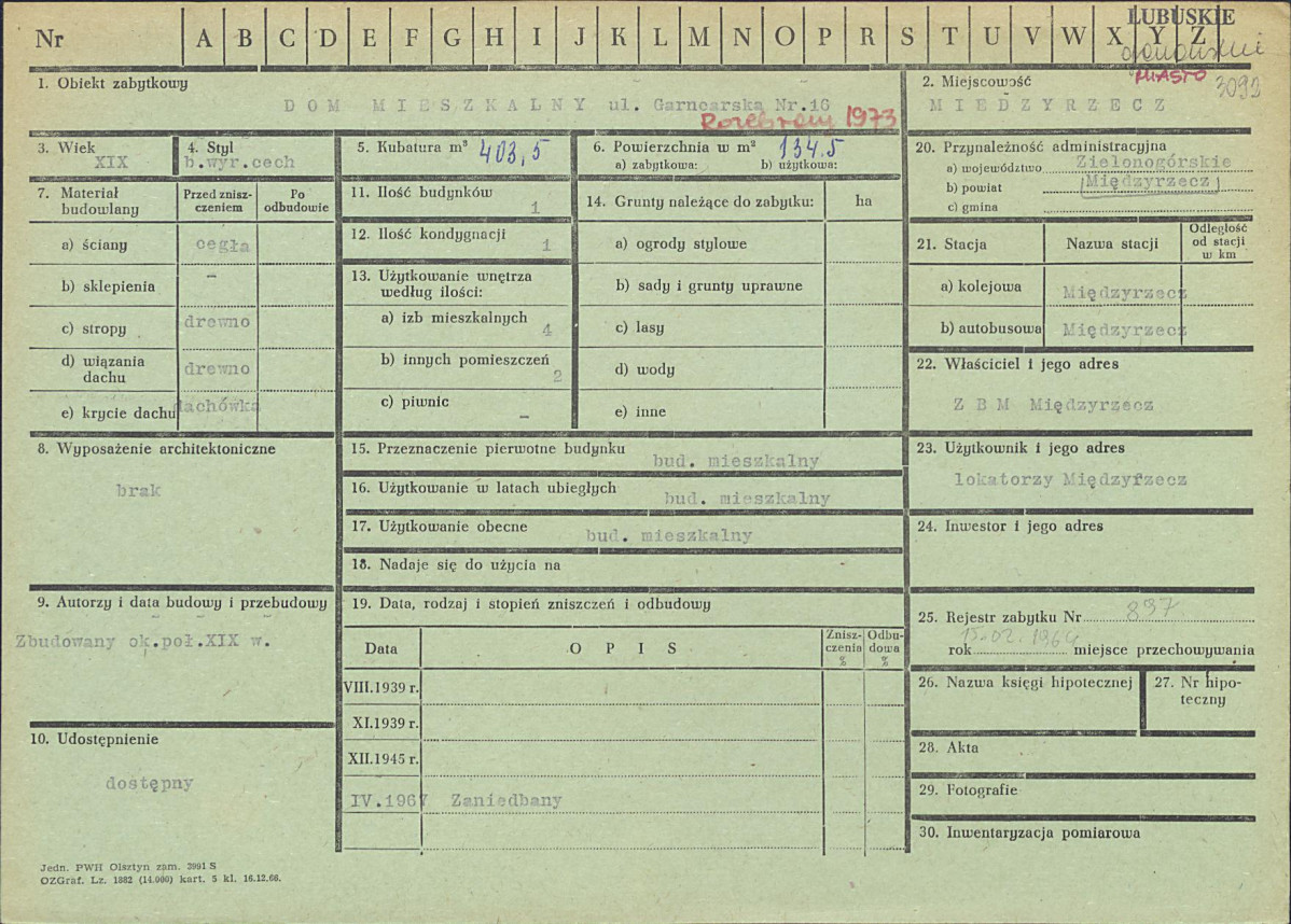 Karta zielona, skan nr 1