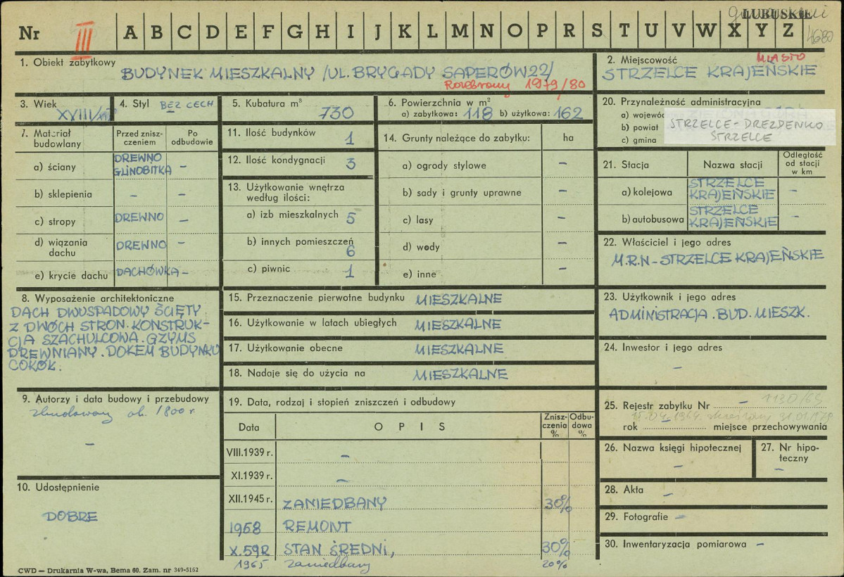 Karta zielona, skan nr 1