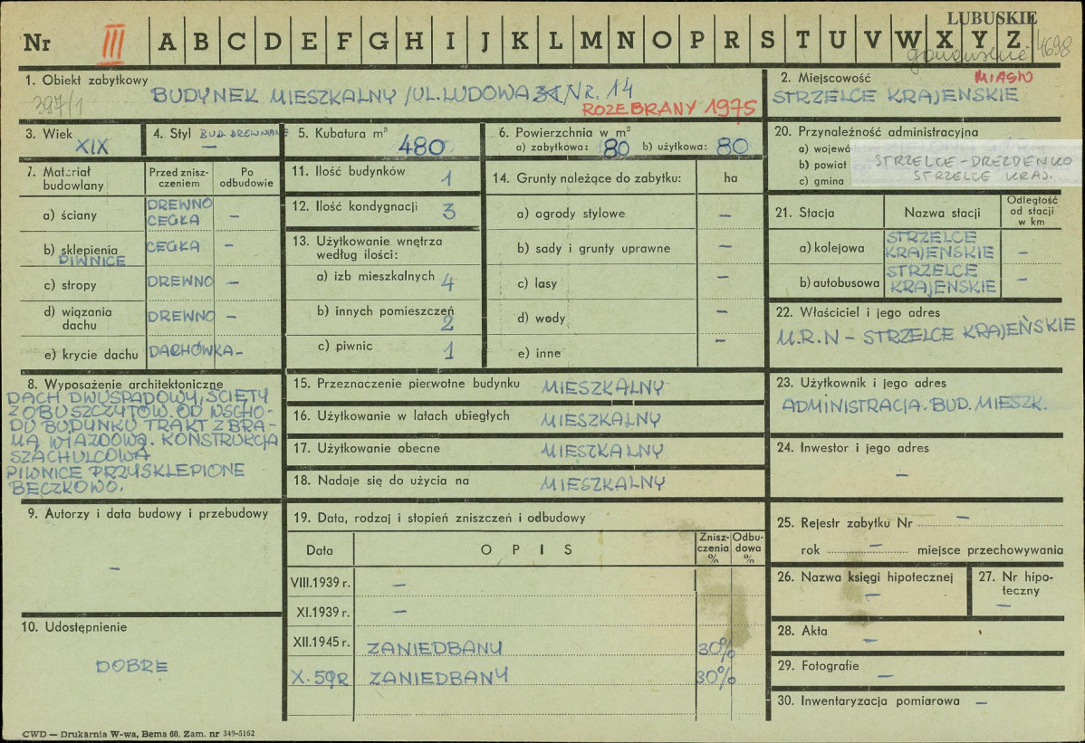 Karta zielona, skan nr 1