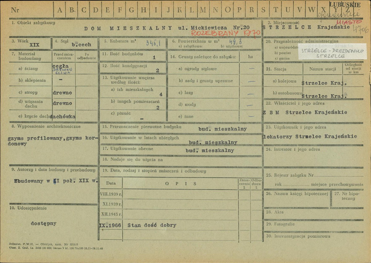 Karta zielona, skan nr 1