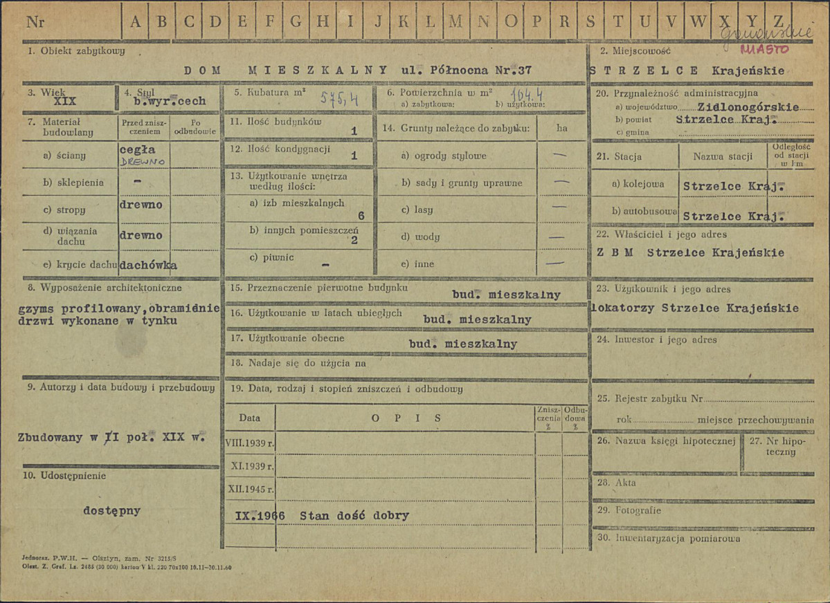 Karta zielona, skan nr 1