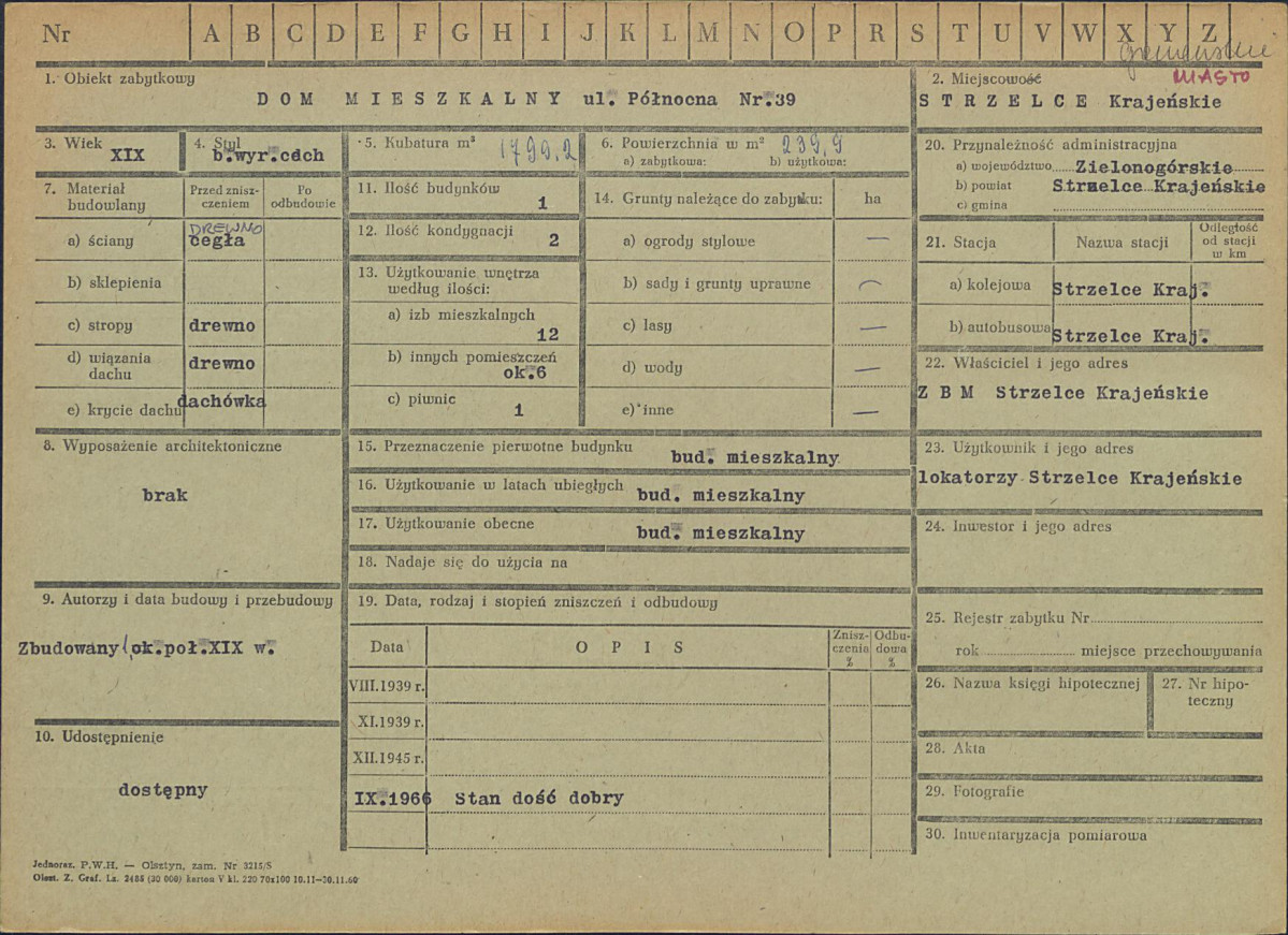 Karta zielona, skan nr 1