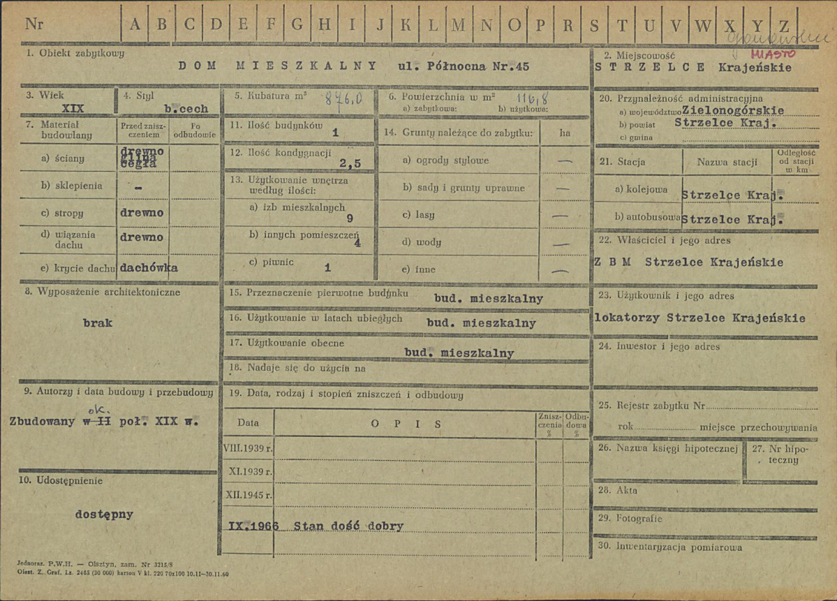 Karta zielona, skan nr 1