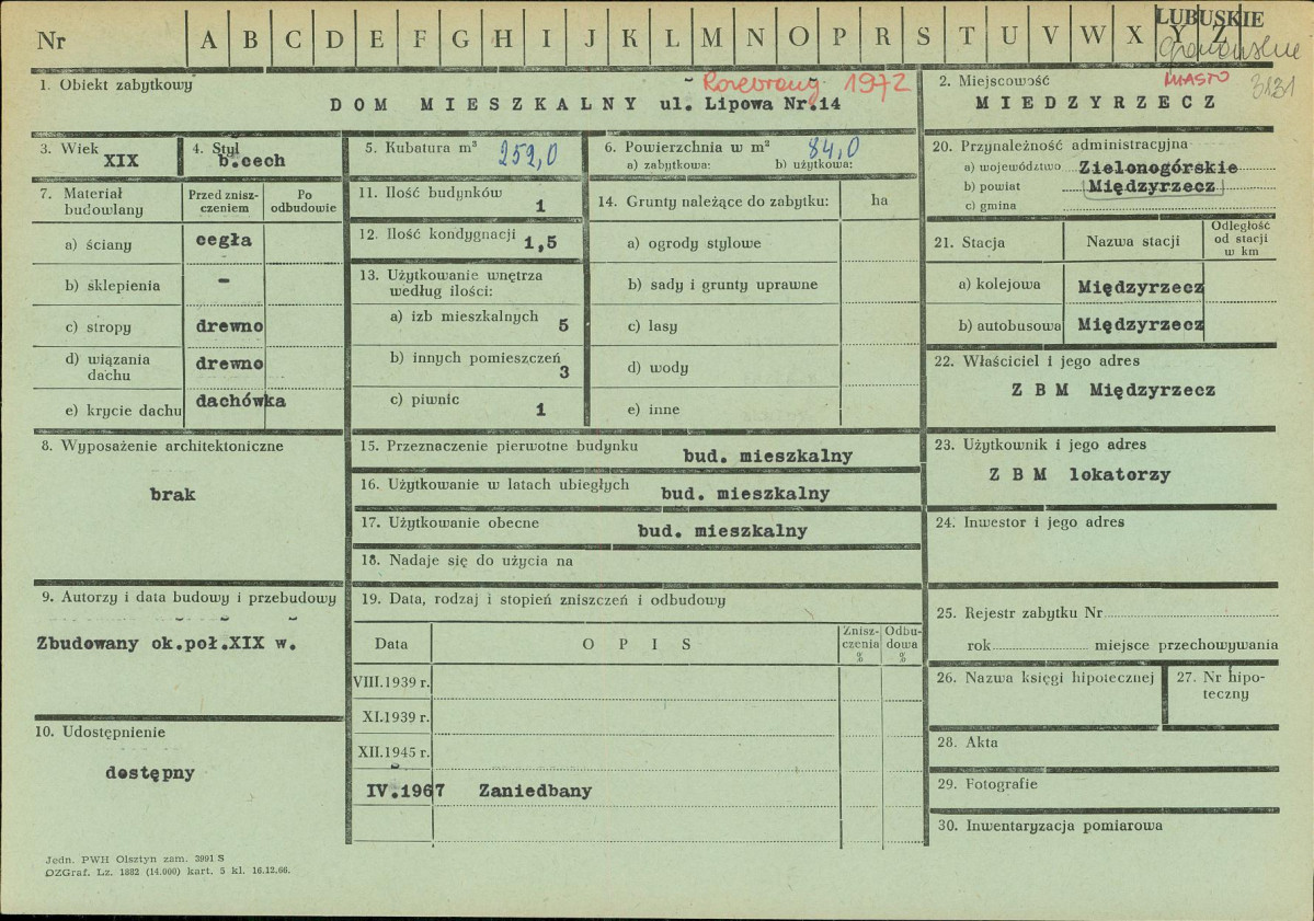 Karta zielona, skan nr 1
