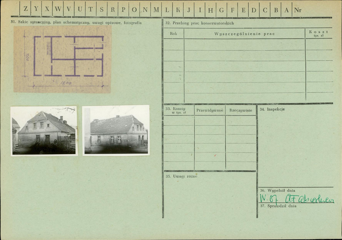 Karta zielona, skan nr 2