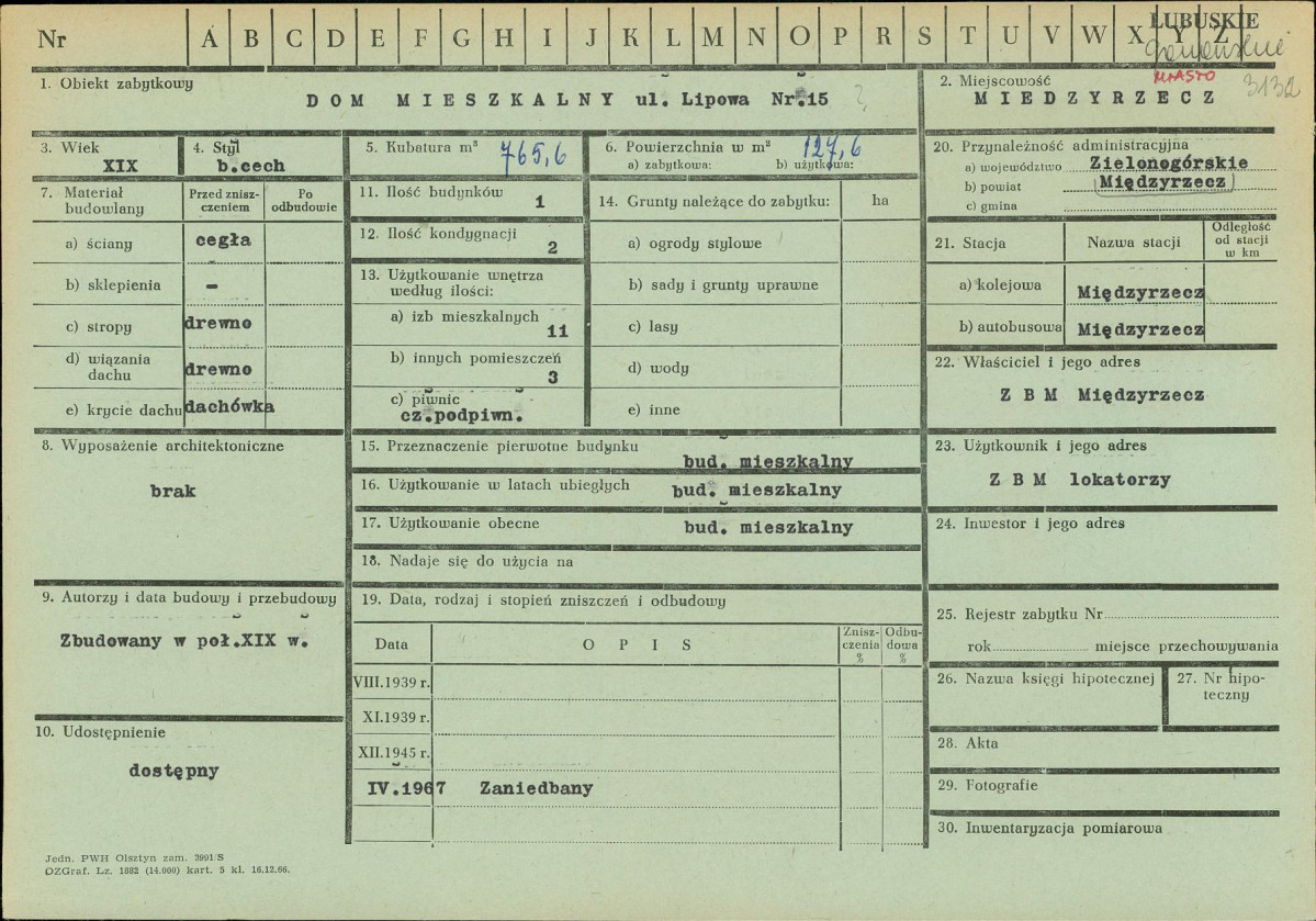 Karta zielona, skan nr 1