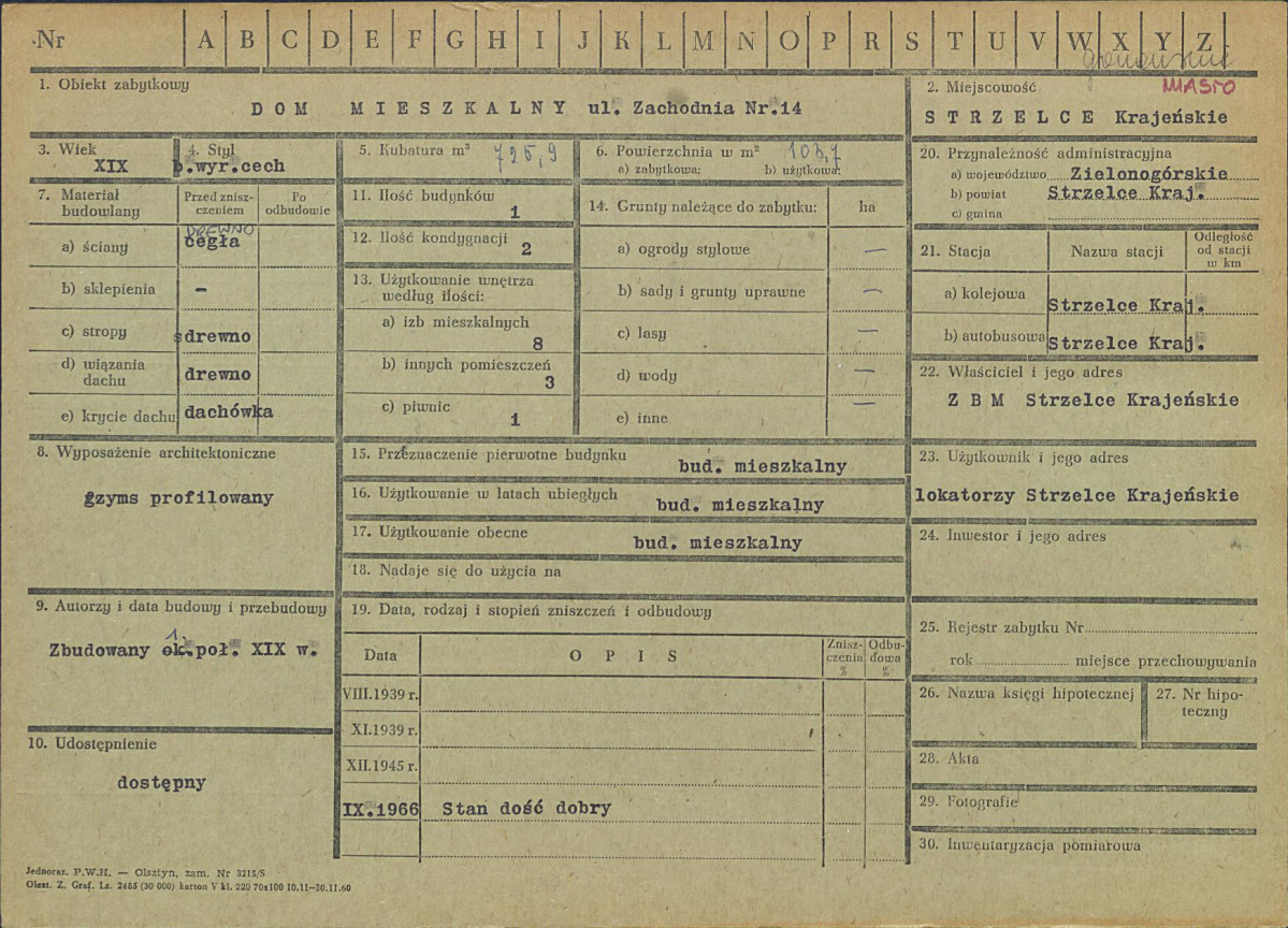 Karta zielona, skan nr 1