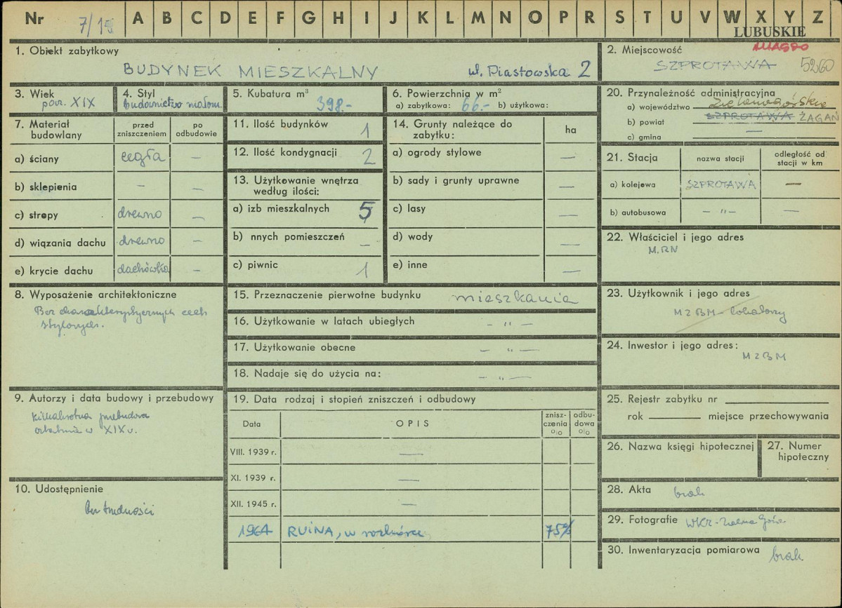Karta zielona, skan nr 1