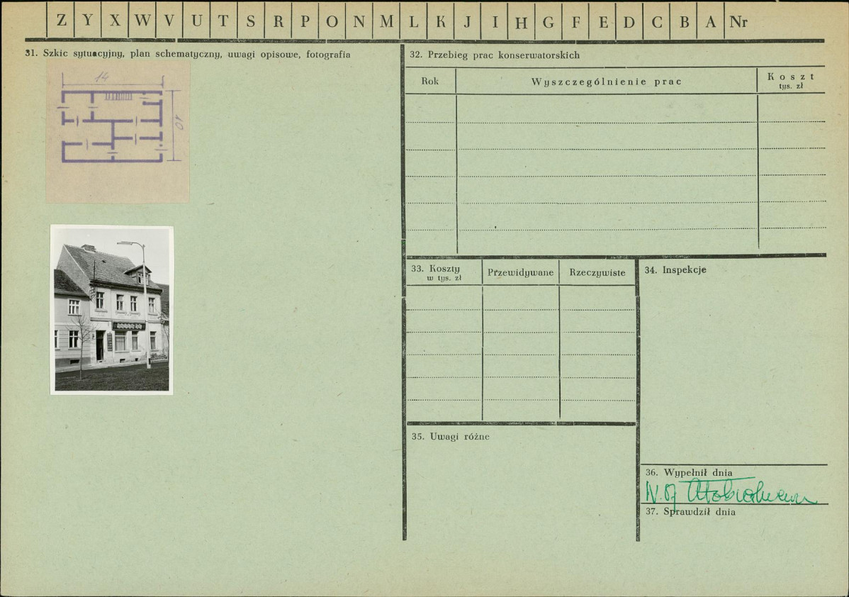 KZ - Karta zielona, skan nr 2