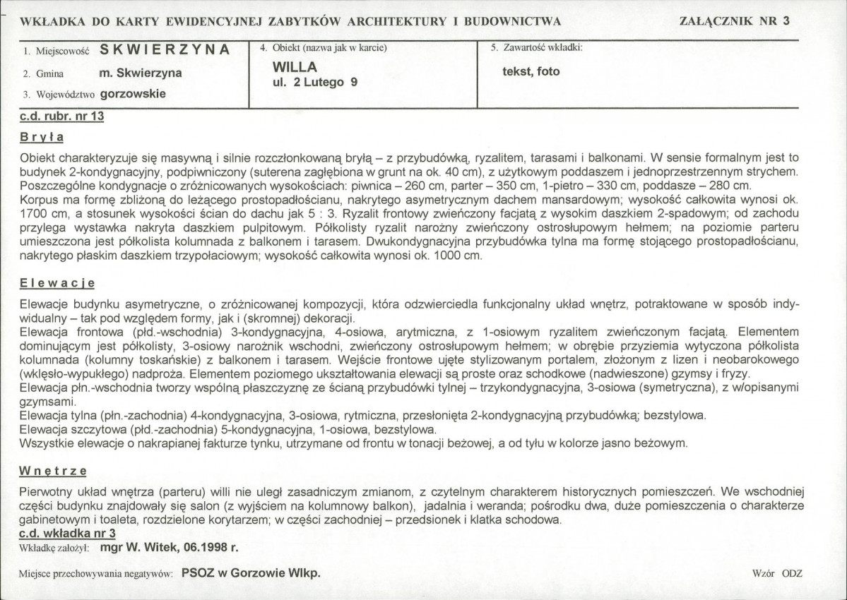 KB - Karta biała, skan nr 9