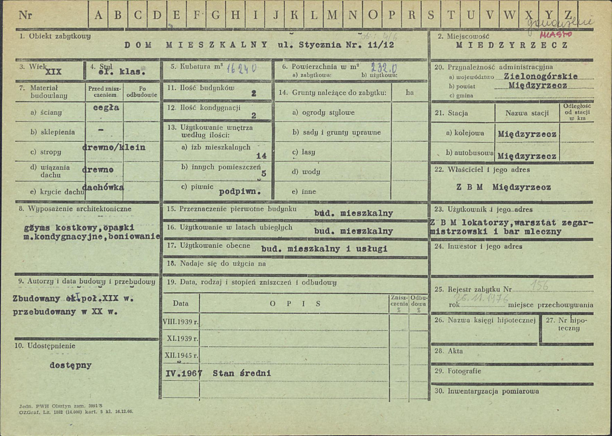 Karta zielona, skan nr 1