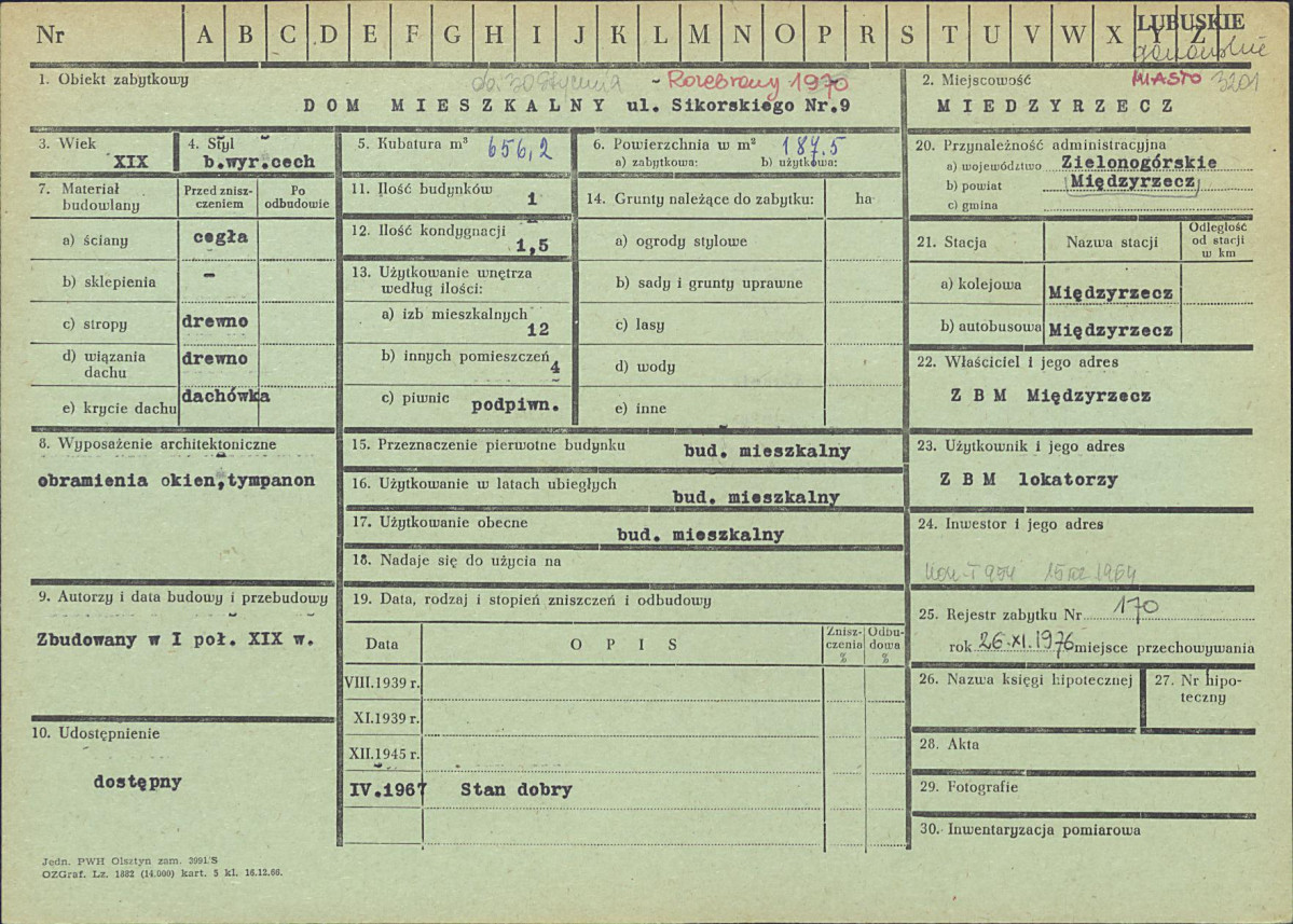 Karta zielona, skan nr 1