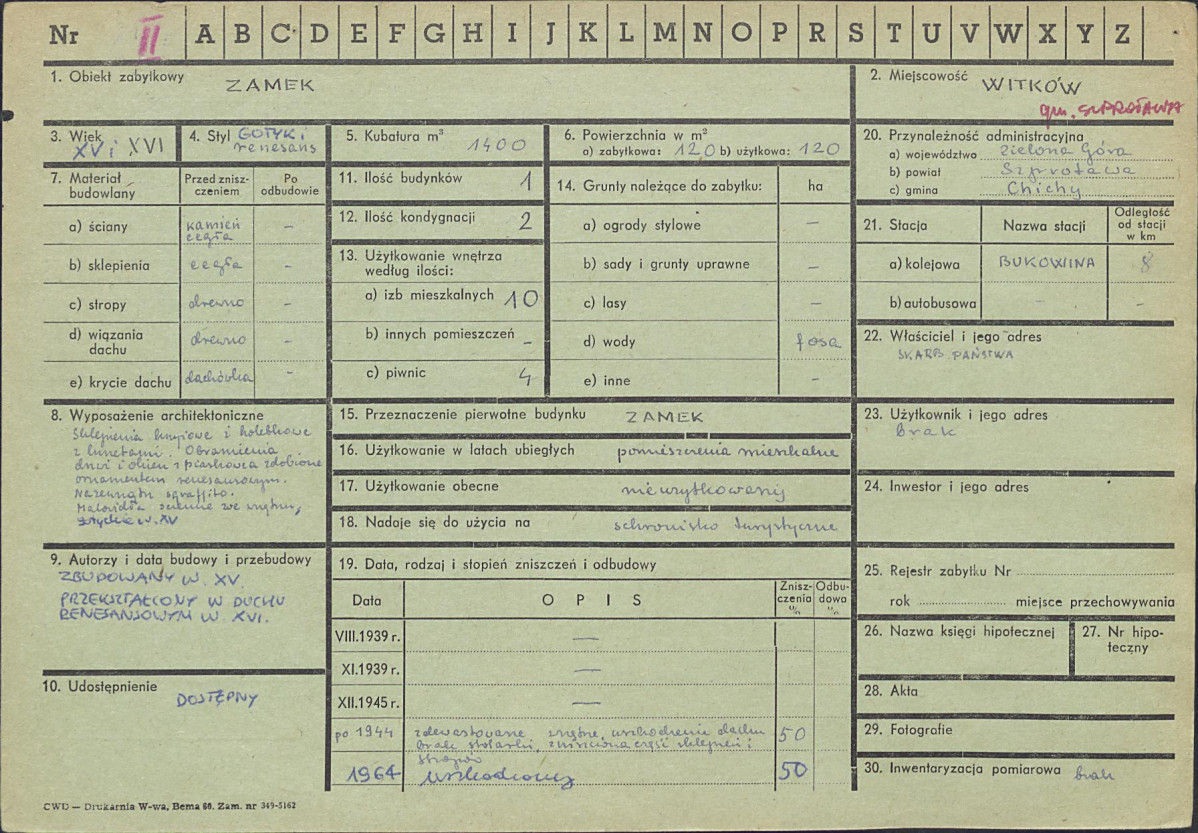 Karta zielona, skan nr 1