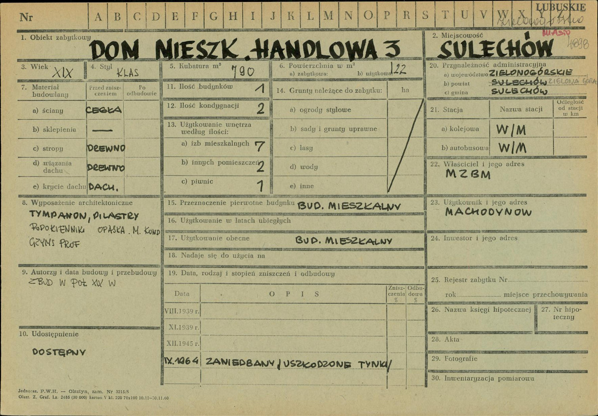 Karta zielona, skan nr 1