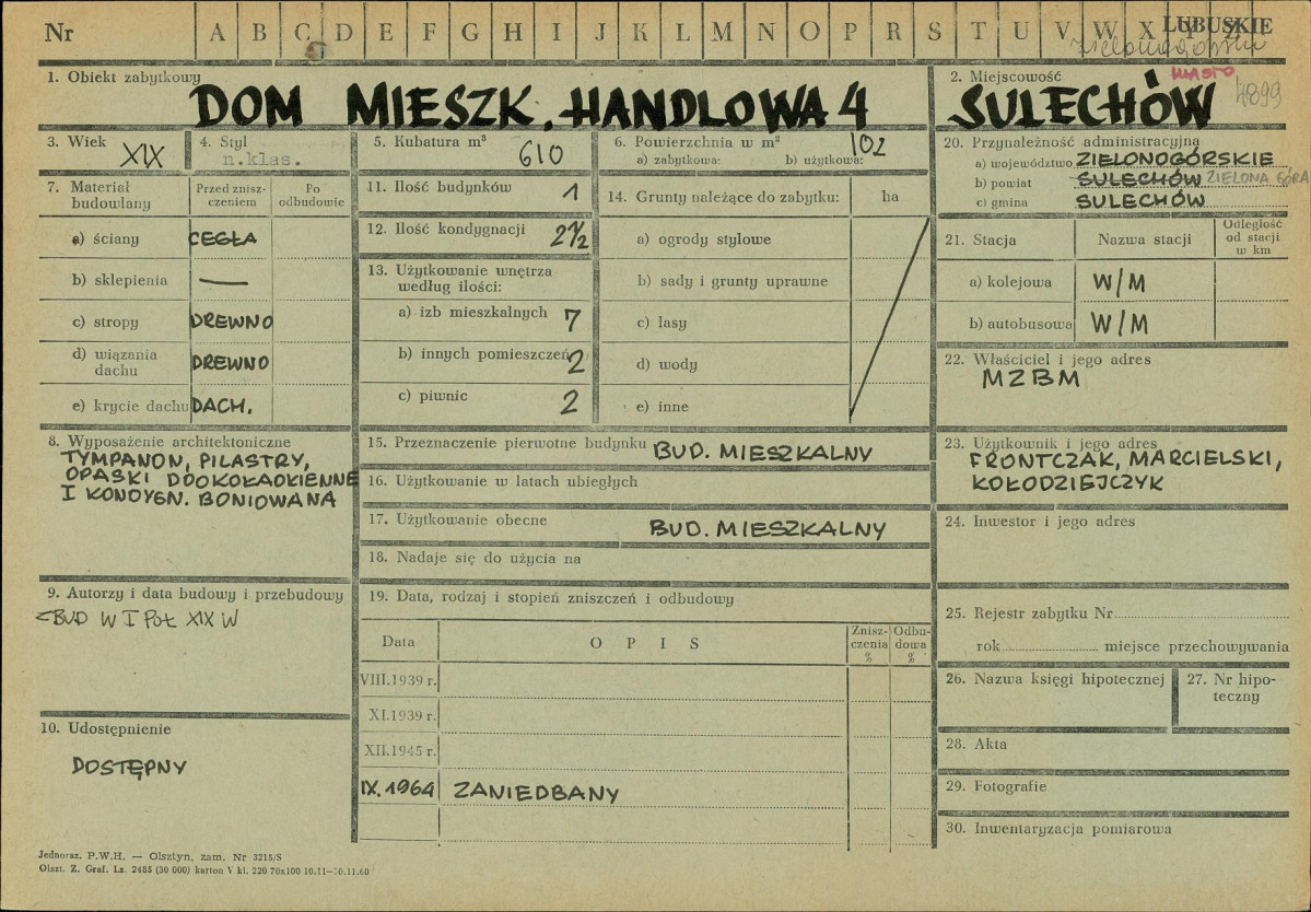 Karta zielona, skan nr 1