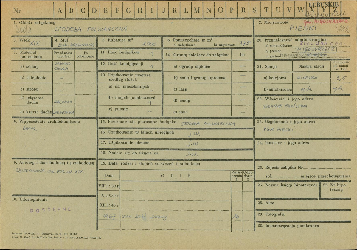 Karta zielona, skan nr 1