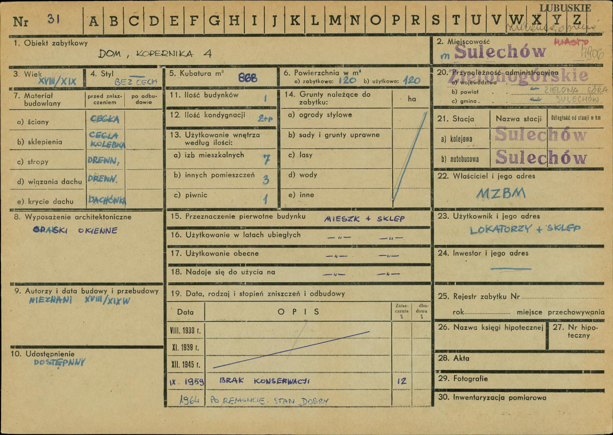 Karta zielona, skan nr 1