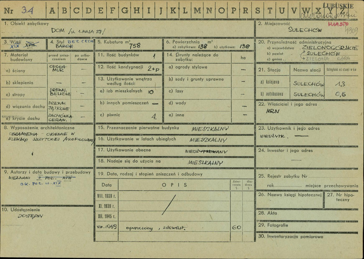 Karta zielona, skan nr 1
