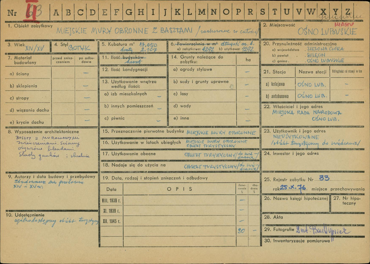 Karta zielona, skan nr 1