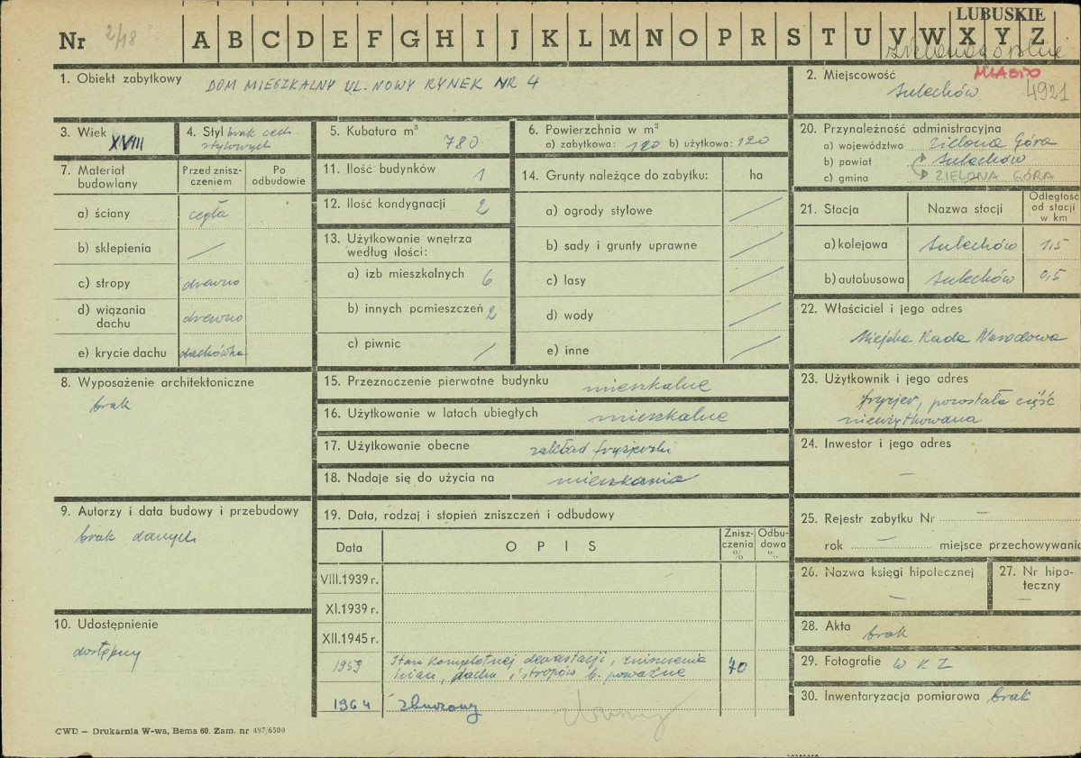 Karta zielona, skan nr 1