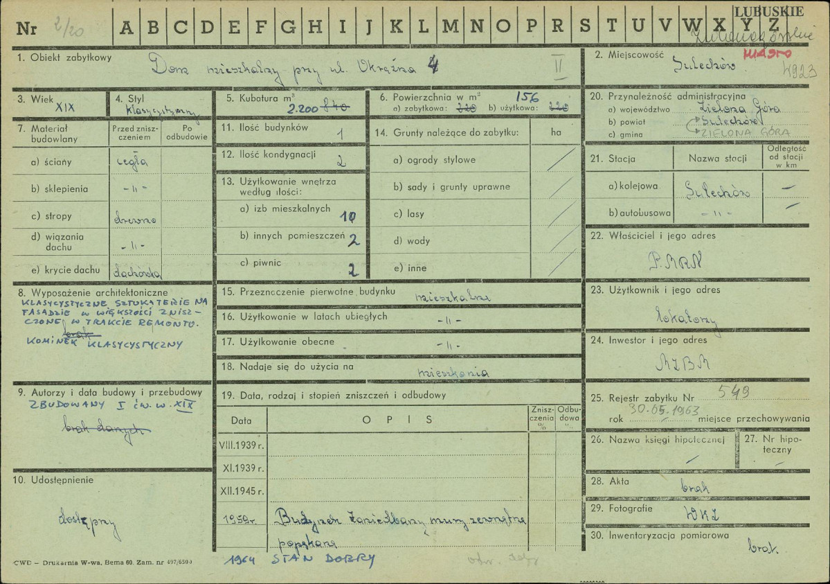 Karta zielona, skan nr 1