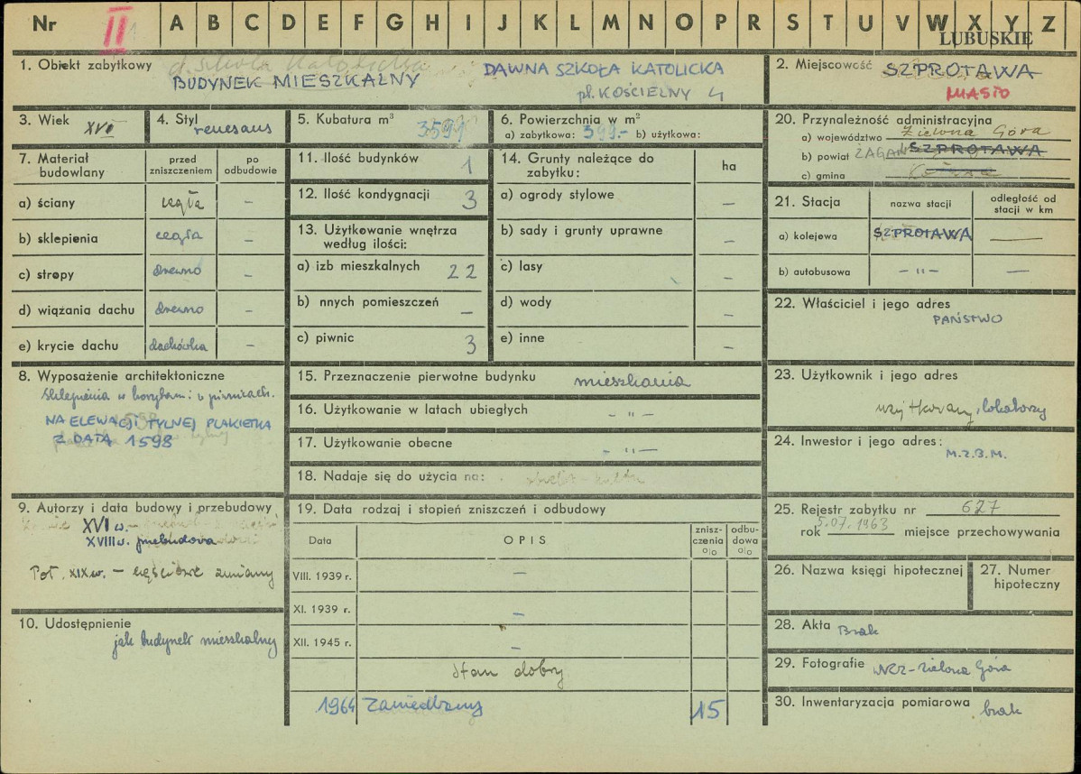 Karta zielona, skan nr 1