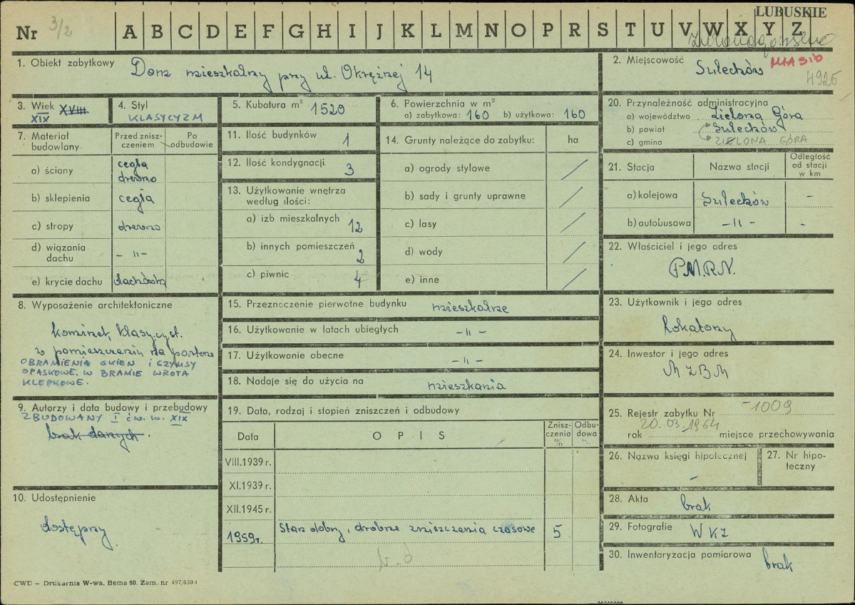 Karta zielona, skan nr 1