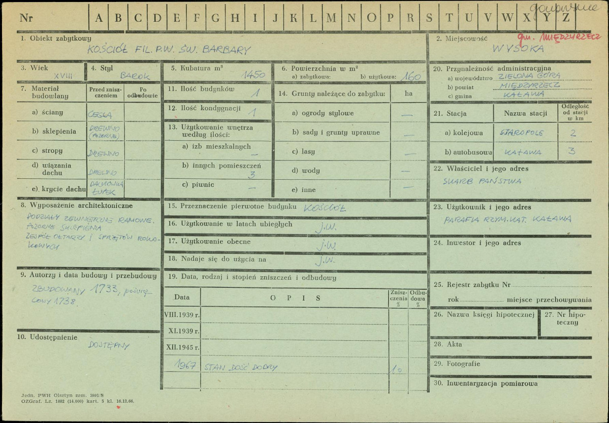 Karta zielona, skan nr 1