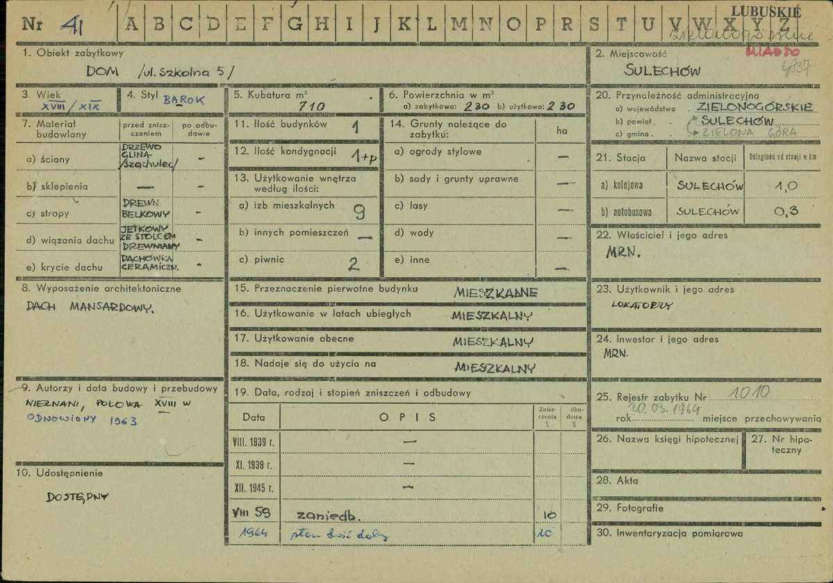 Karta zielona, skan nr 1