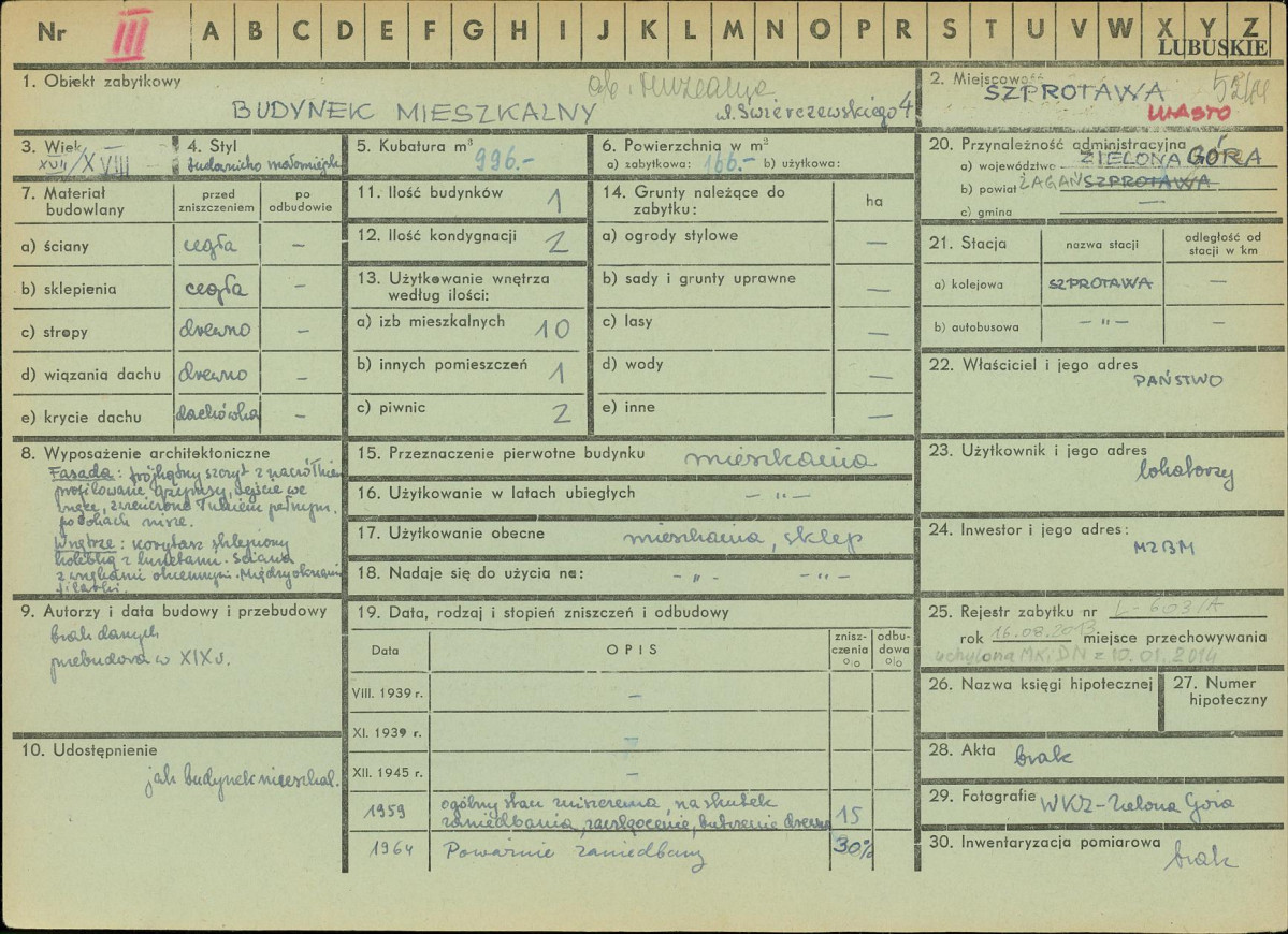Karta zielona, skan nr 1