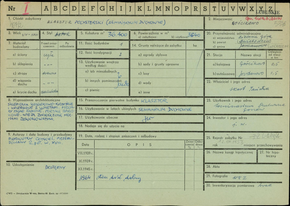 Karta zielona, skan nr 1