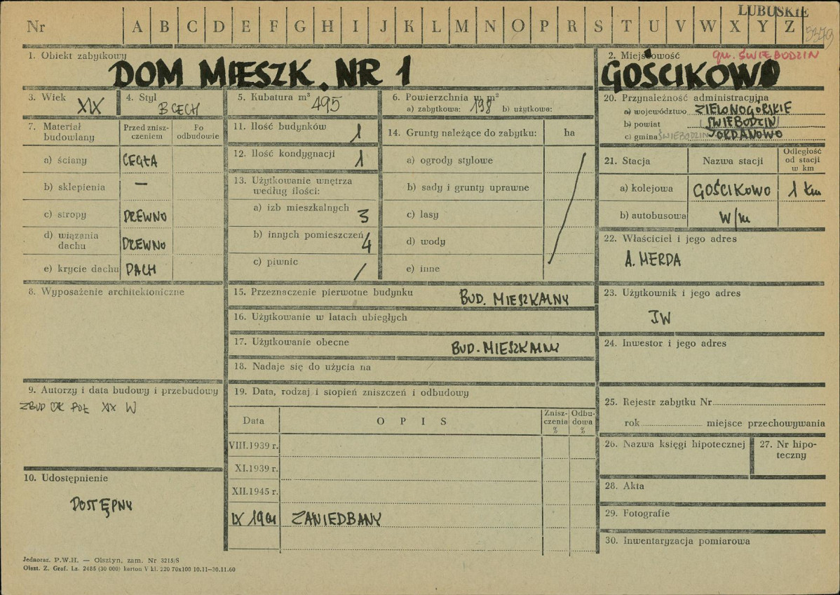 Karta zielona, skan nr 1
