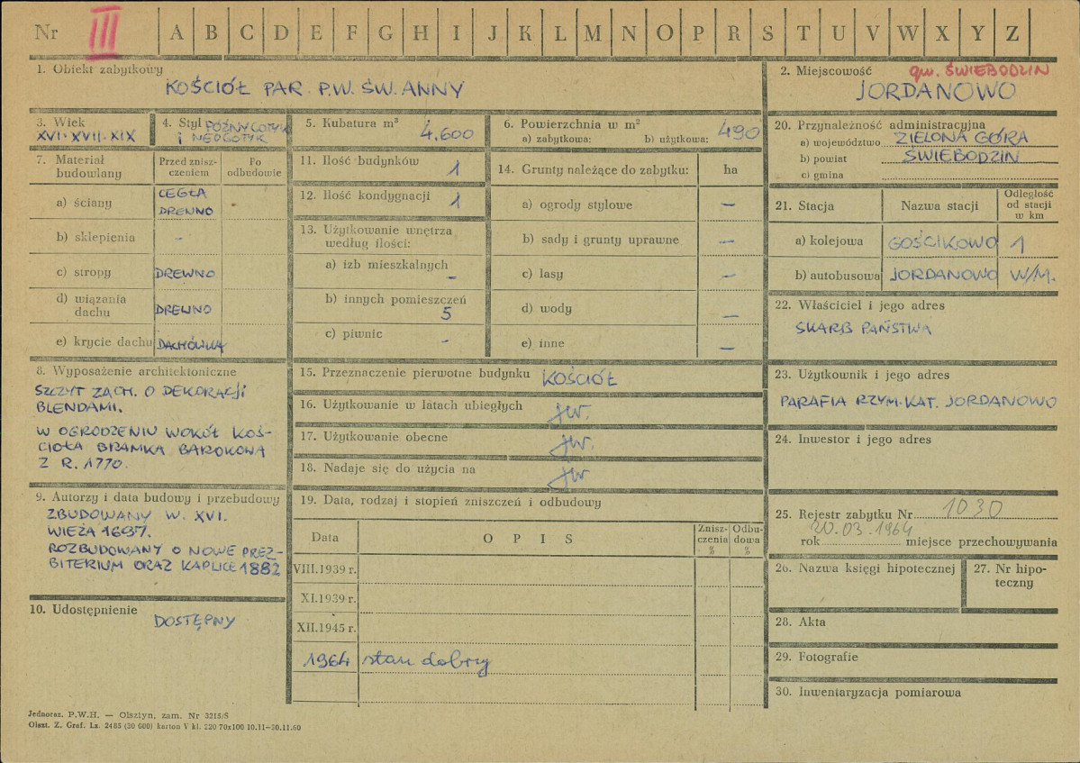 Karta zielona, skan nr 1