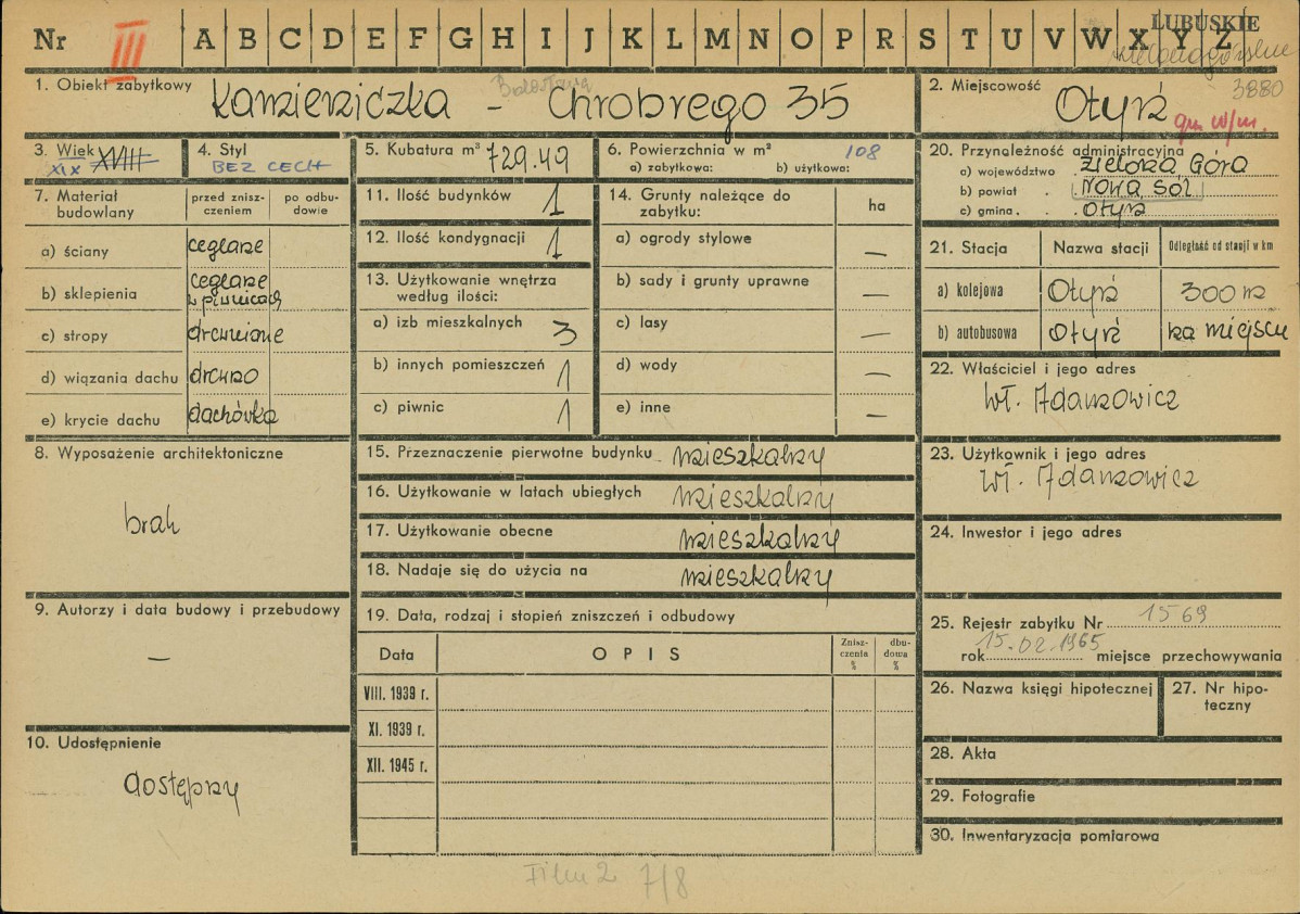 Karta zielona, skan nr 1