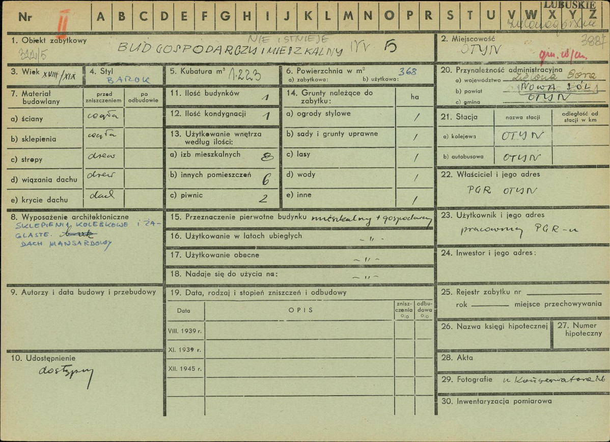 Karta zielona, skan nr 1