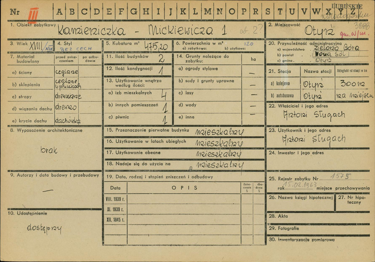 Karta zielona, skan nr 1