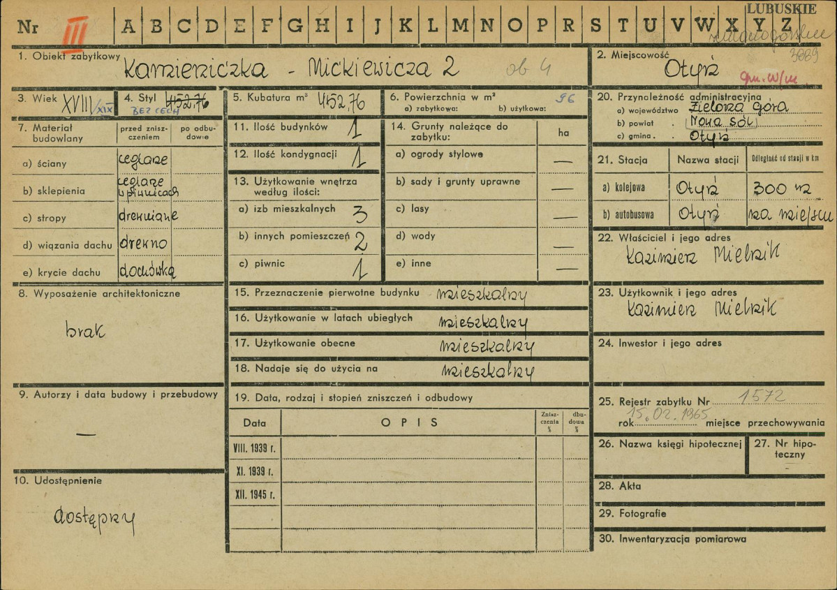 Karta zielona, skan nr 1