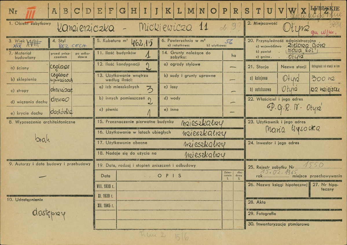 Karta zielona, skan nr 1