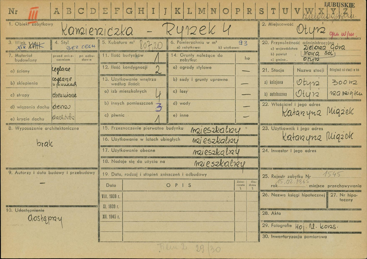 Karta zielona, skan nr 1