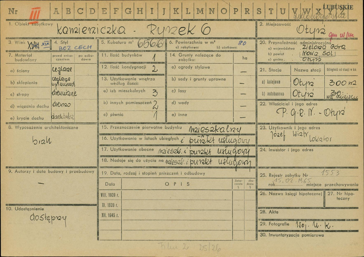 Karta zielona, skan nr 1