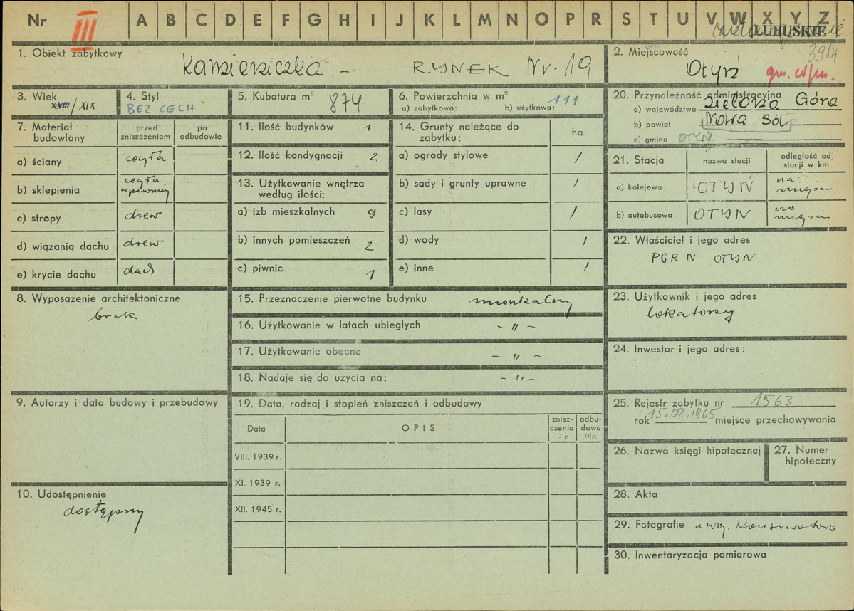 Karta zielona, skan nr 1