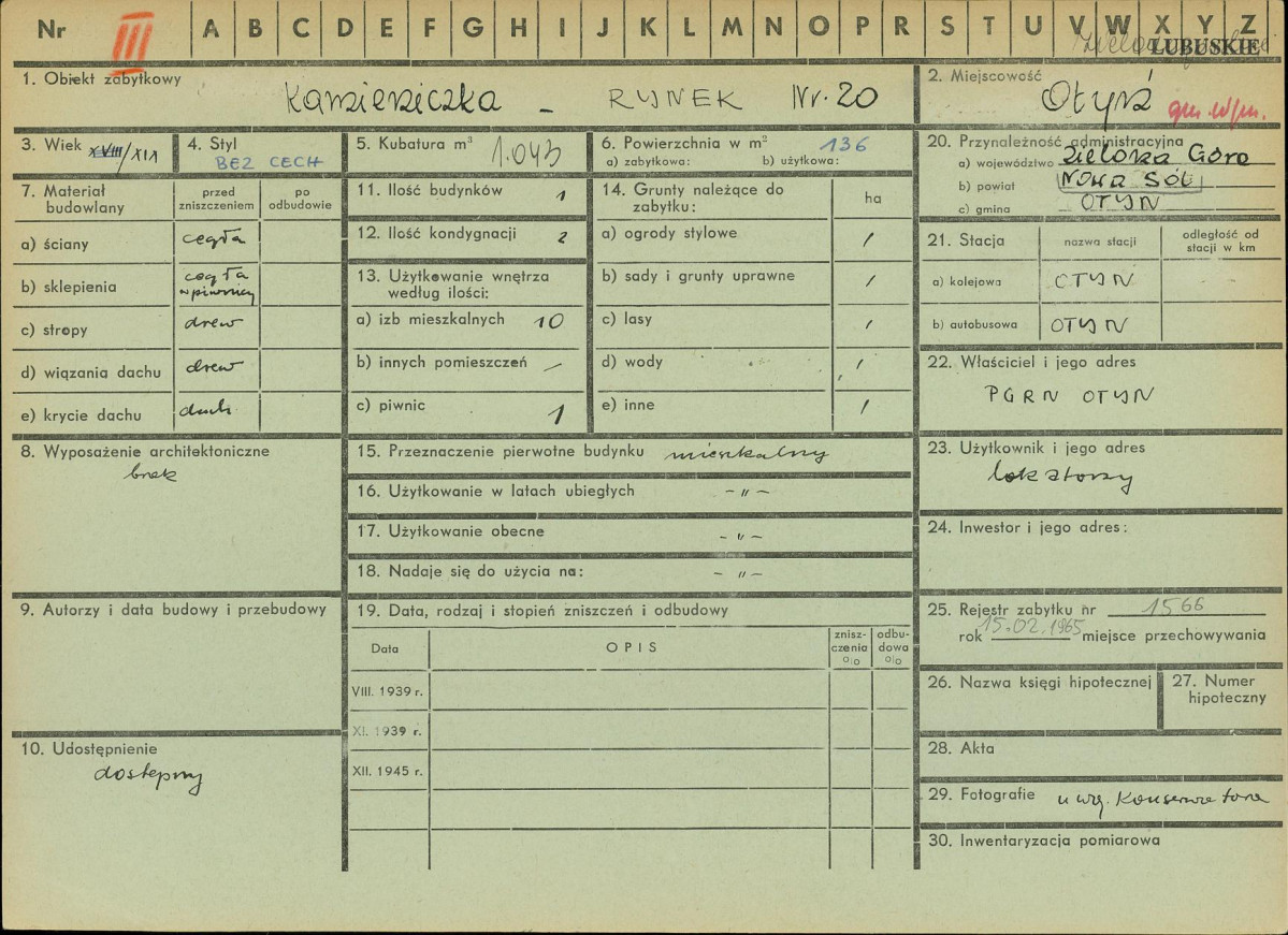 Karta zielona, skan nr 1
