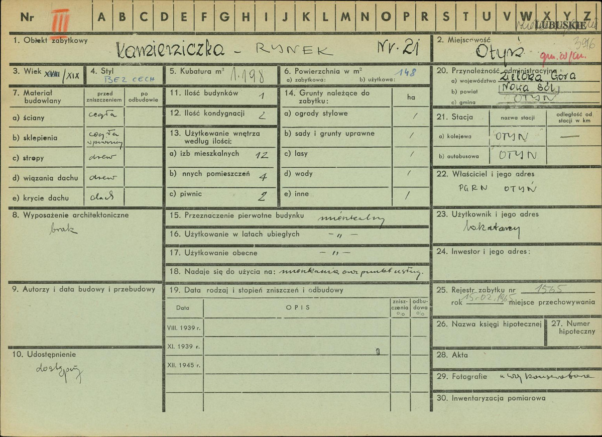Karta zielona, skan nr 1