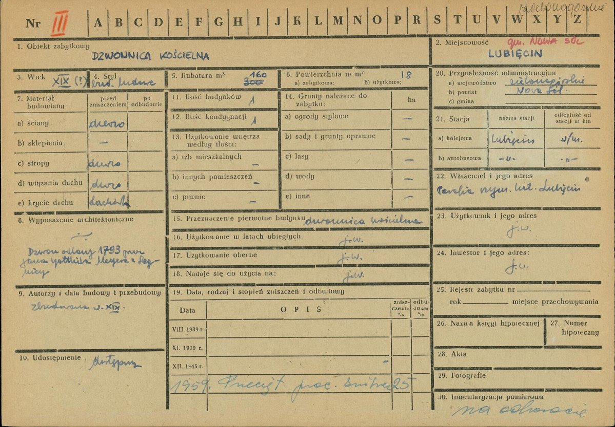 Karta zielona, skan nr 1