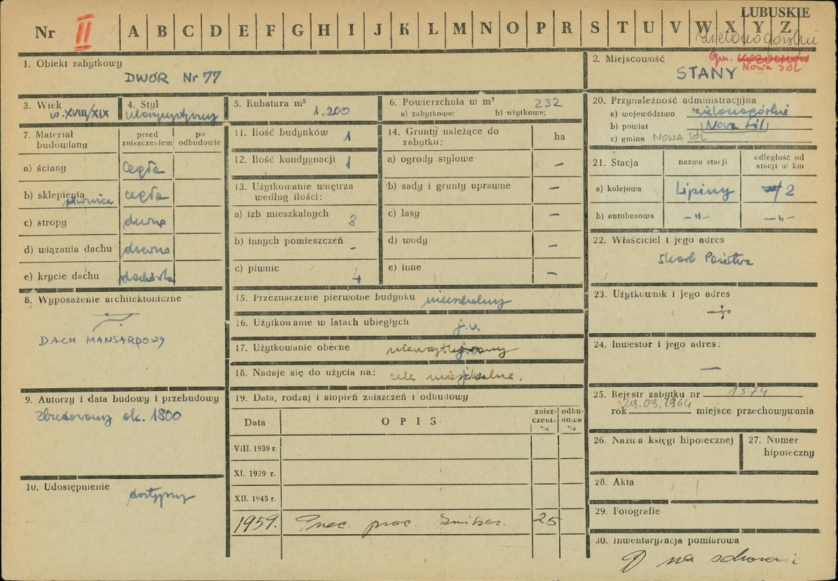 KZ - Karta zielona, skan nr 1