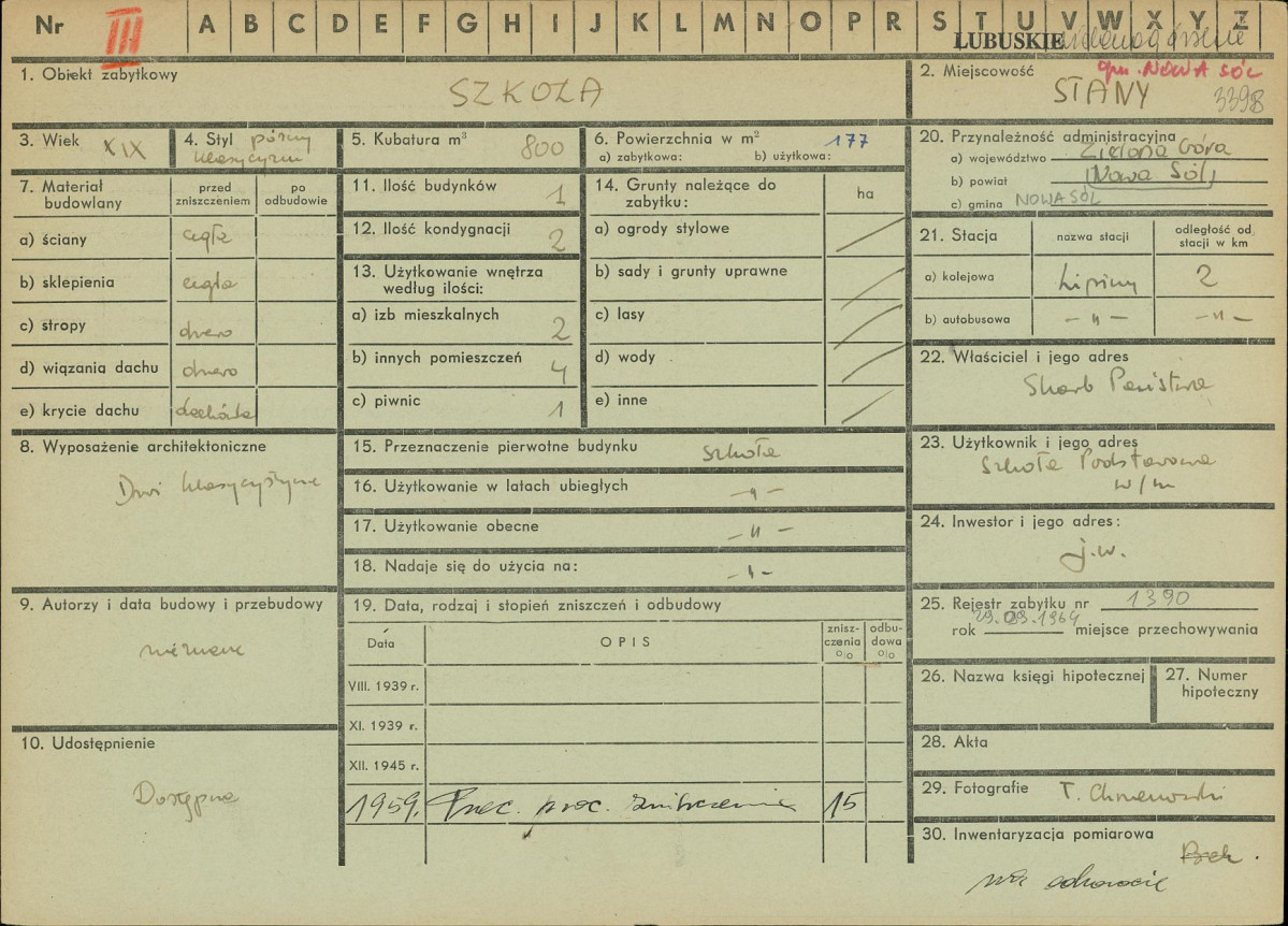 Karta zielona, skan nr 1