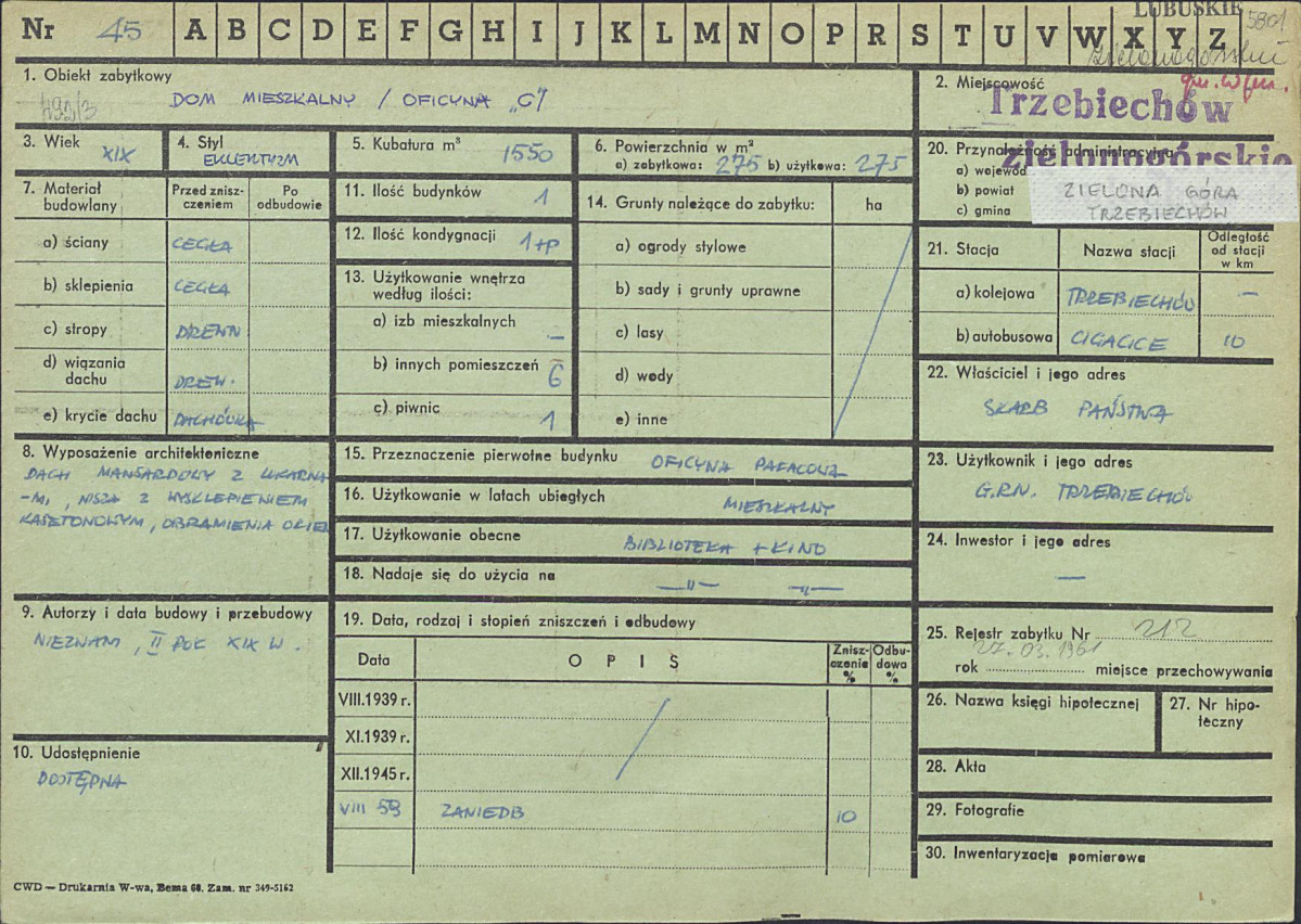 Karta zielona, skan nr 1