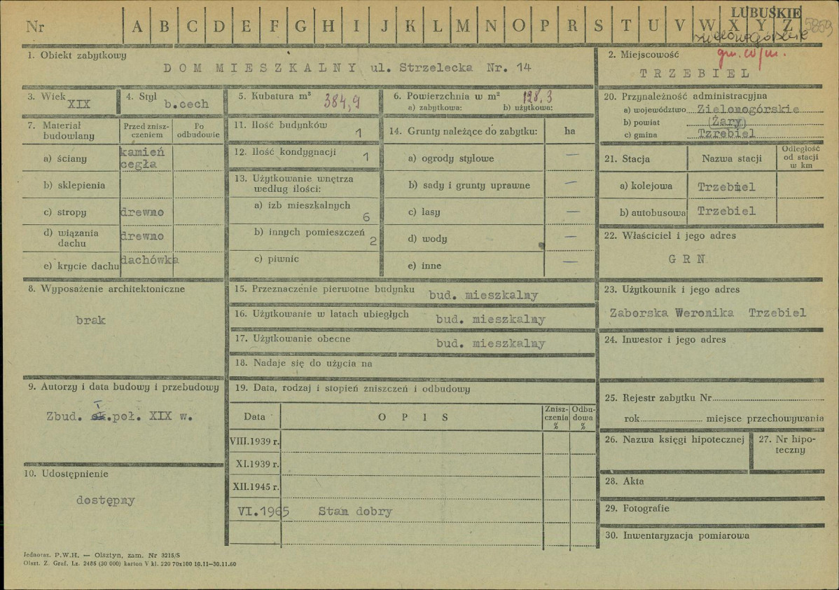 Karta zielona, skan nr 1