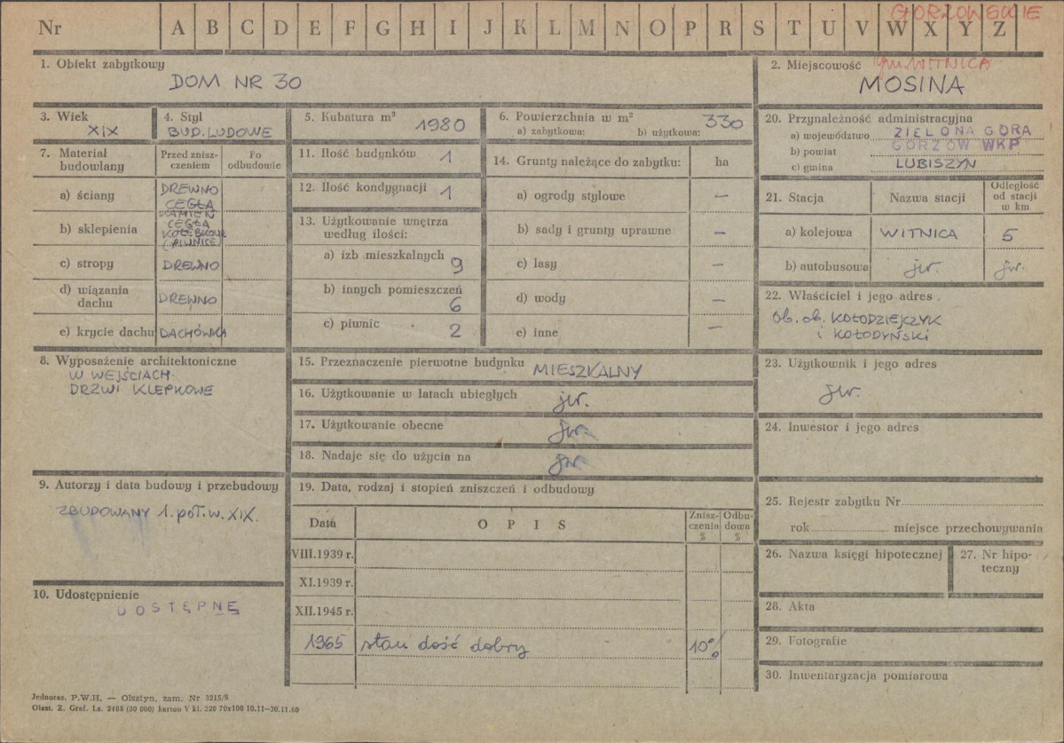 Karta zielona, skan nr 1