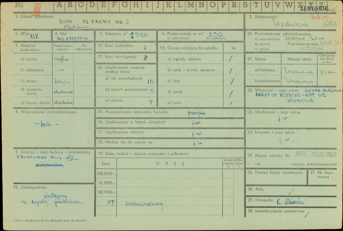 Karta zielona, skan nr 1